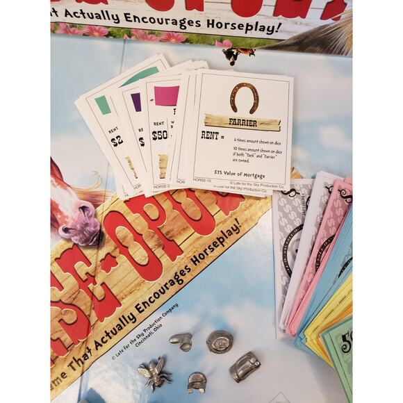 Horse-Opoly Equine Equestrian Themed Monopoly Board Game COMPLETE Excellent Cond - Picture 4 of 14